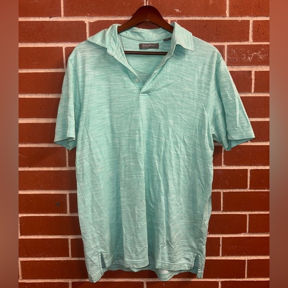 Daniel Cremieux Other - Daniel Cremieux Signature Collection Polo Shirt Men’s Medium Aqua Short Sleeve